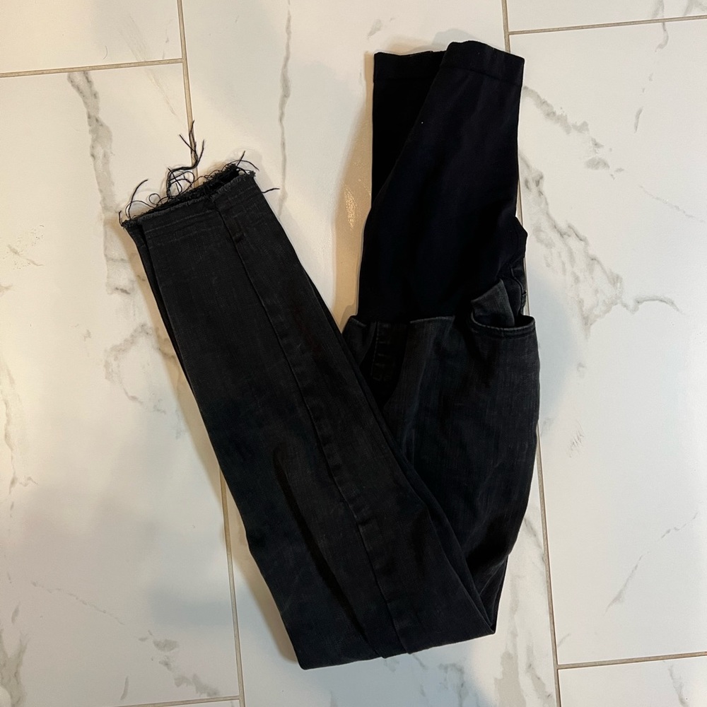 Black Maternity Skinny Jeans Size 27